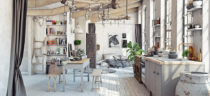 22 Inspirasi Desain Interior Shabby Chic Minimalis